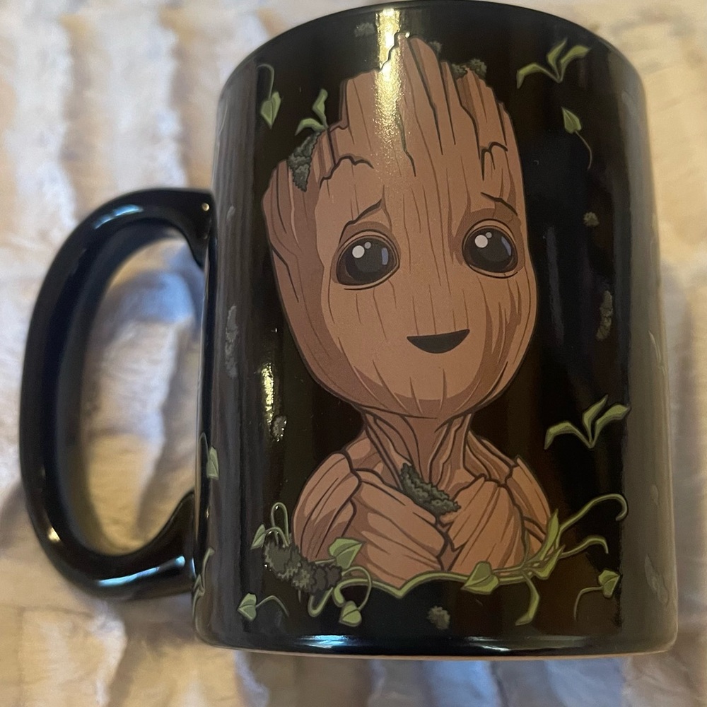 Groot Color Changing Mug NIB Guardians Of The galaxy Marvel
